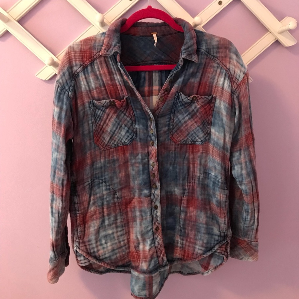 Free People Flannel Shirt